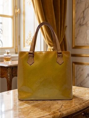 Louis Vuitton Vernis Houston Noisette - Vintage